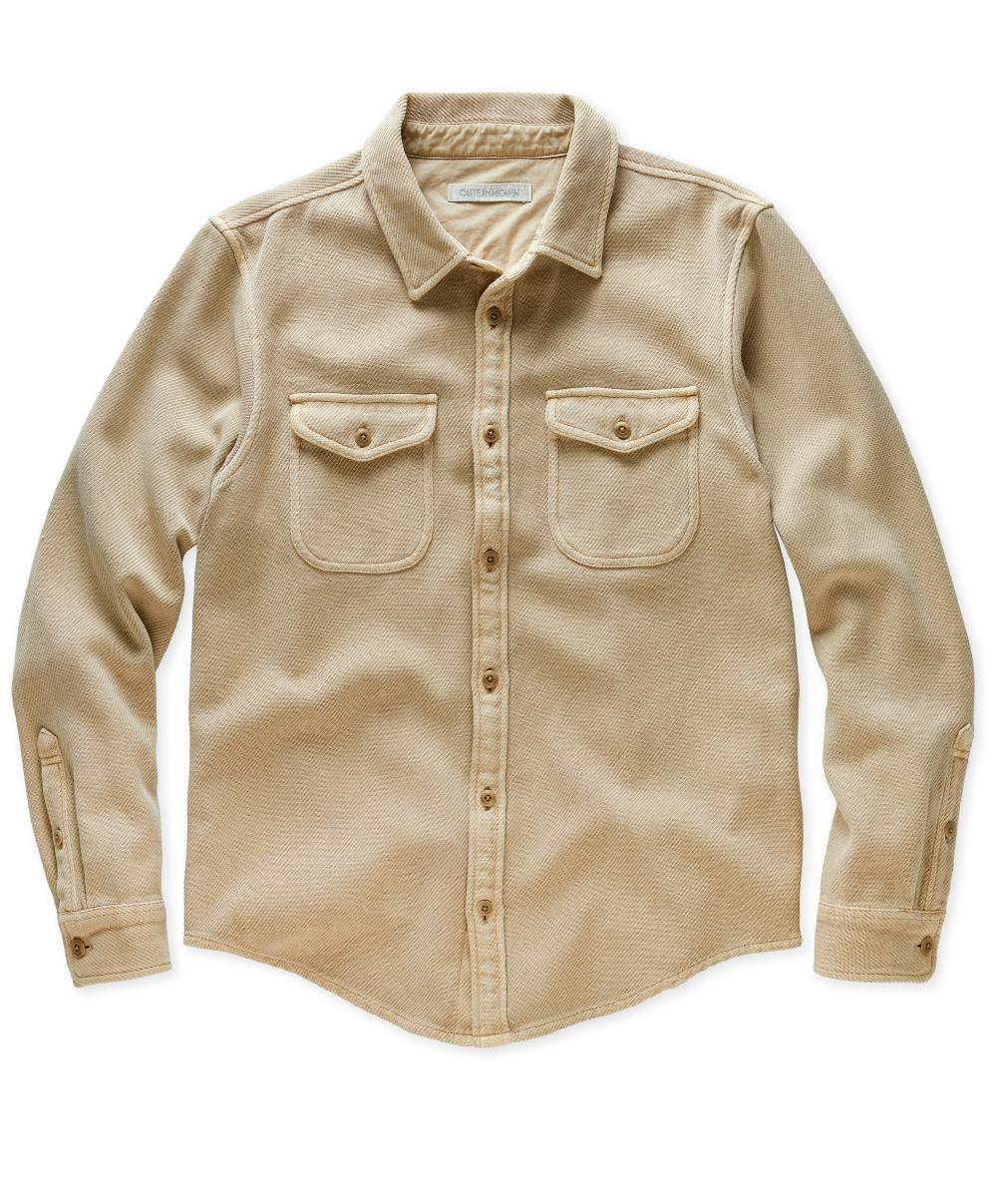 outerknown Chroma Blanket Shirt Clay