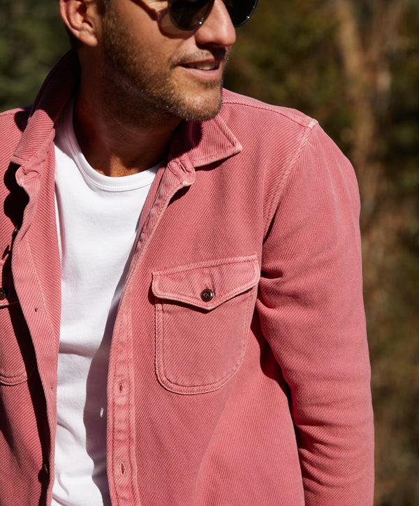 Outerknown Chroma Blanket Shirt Earth Red