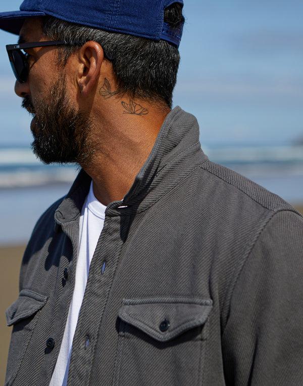 outerknown Chroma Blanket Shirt Faded Black