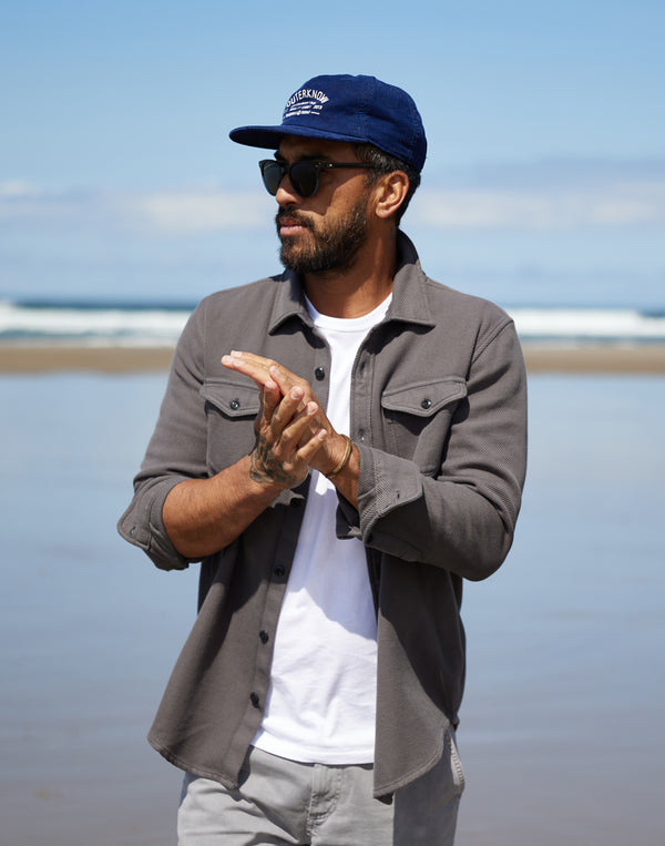 outerknown Chroma Blanket Shirt Faded Black