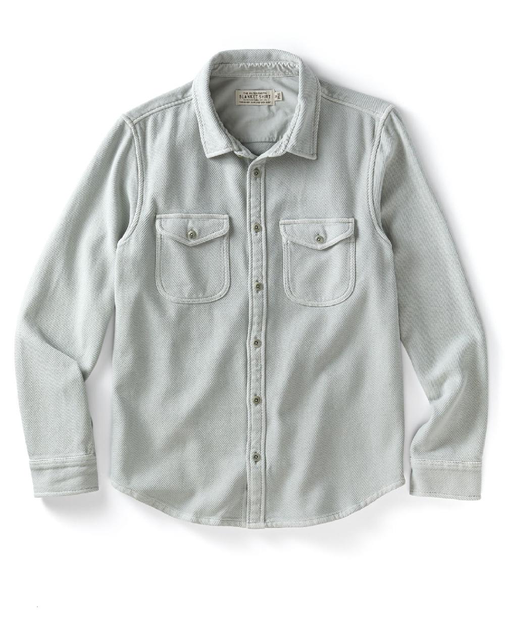 outerknown Chroma Blanket Shirt Fog Grey
