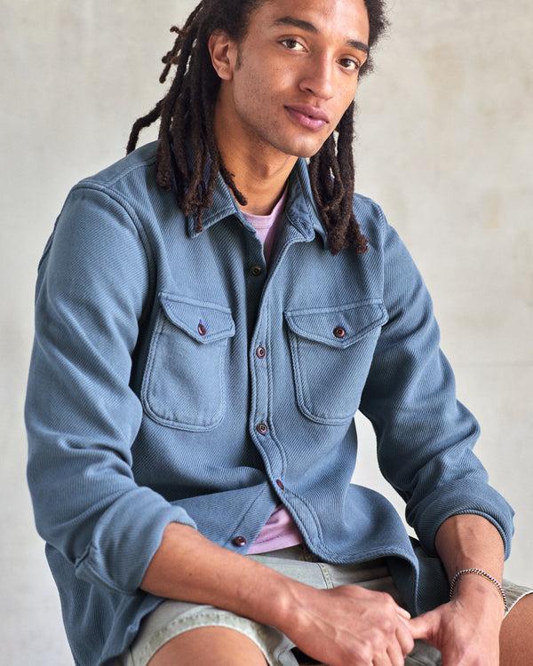 Outerknown Chroma Blanket Shirt Marine