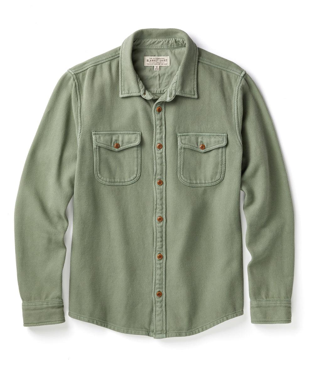 outerknown Chroma Blanket Shirt Off Duty Drab