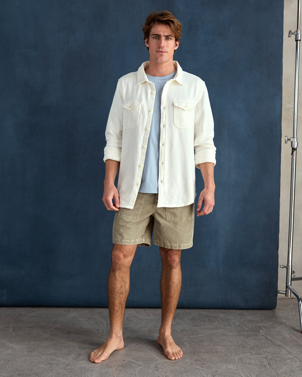 Outerknown Chroma Blanket Shirt Salt