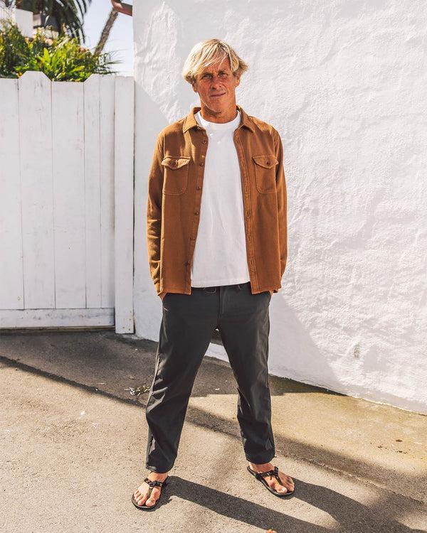 Outerknown Chroma Blanket Shirt Sepia