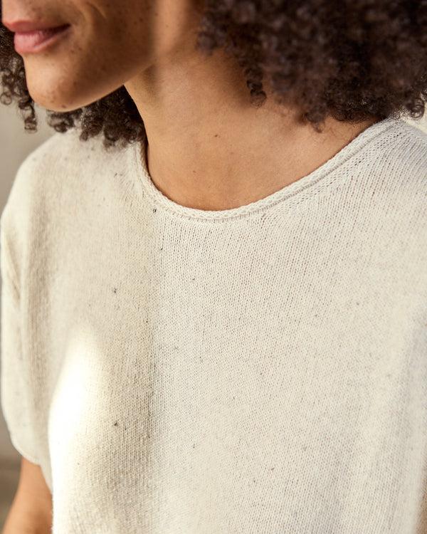Outerknown Crescent Knit Top MOONLIGHT