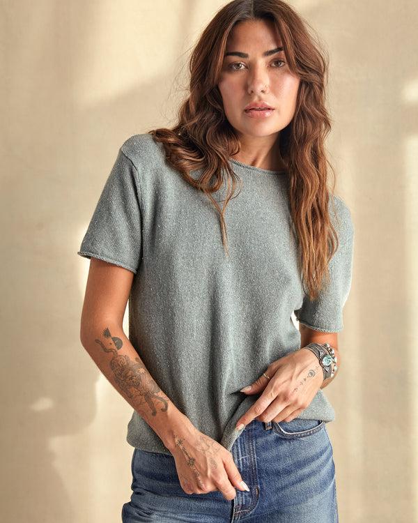 Outerknown Crescent Knit Top Off Duty Drab