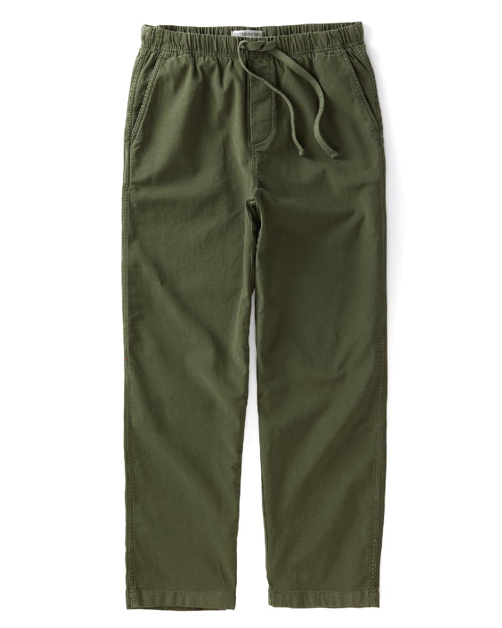 outerknown Cruiser Pant Deep Olive