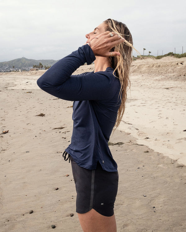 Outerknown Eclipse Board Shorts Pitch Black