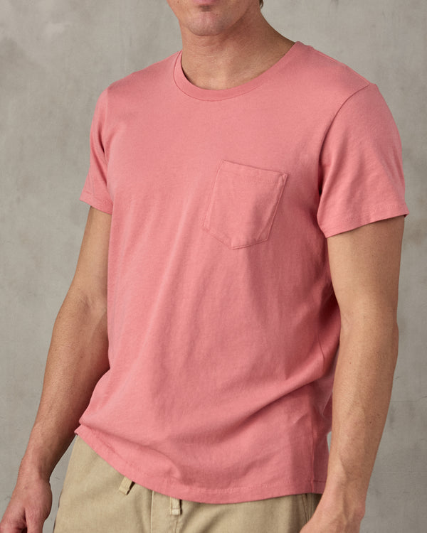 Outerknown Groovy Pocket Tee Lantana