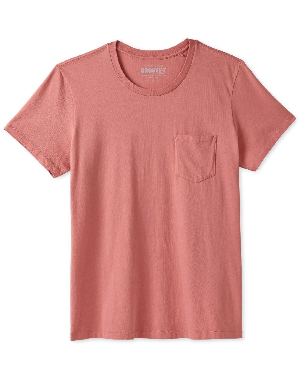 outerknown Groovy Pocket Tee Lantana