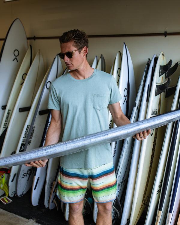 Outerknown Groovy Pocket Tee Sky Ride