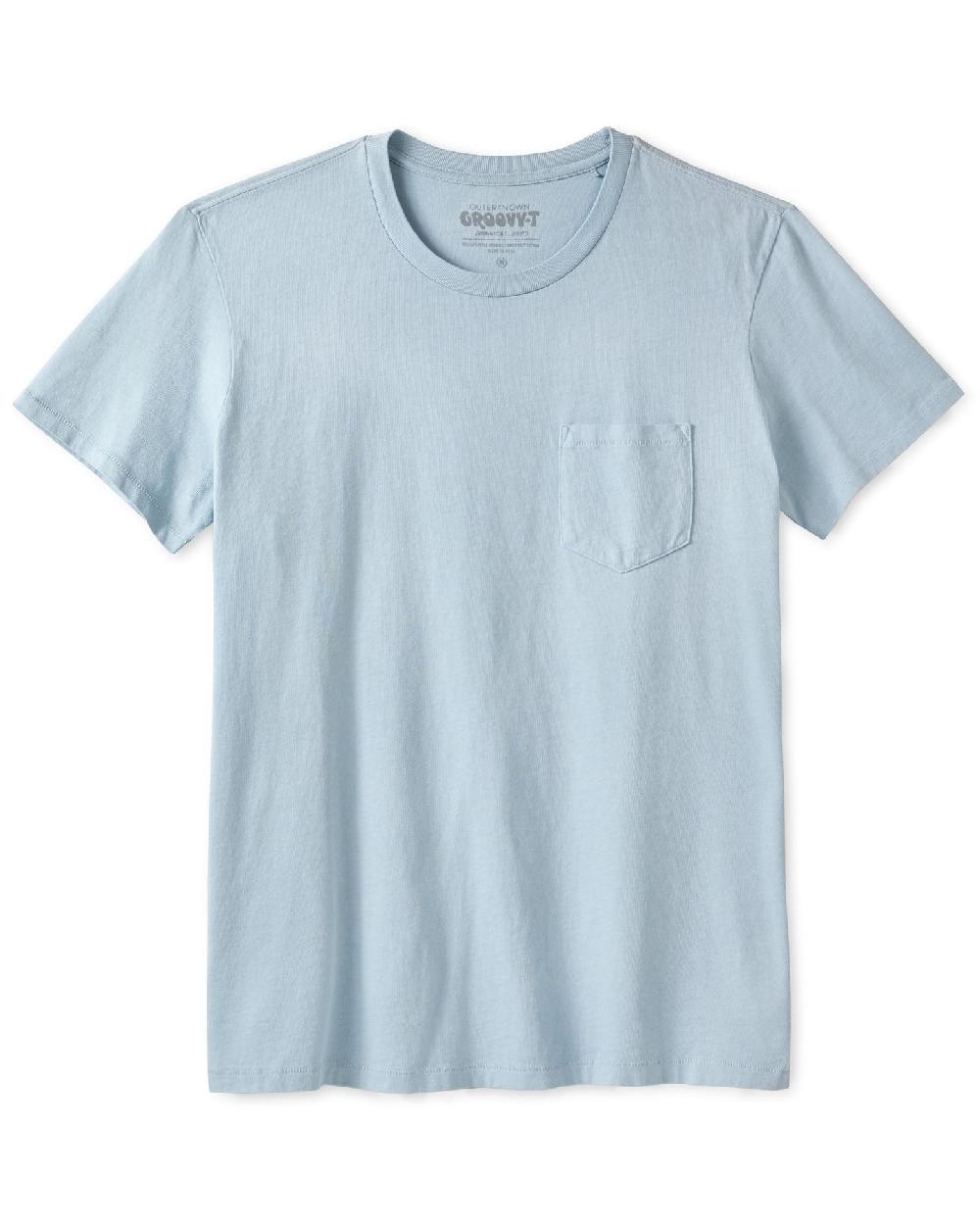 outerknown Groovy Pocket Tee Sky Ride