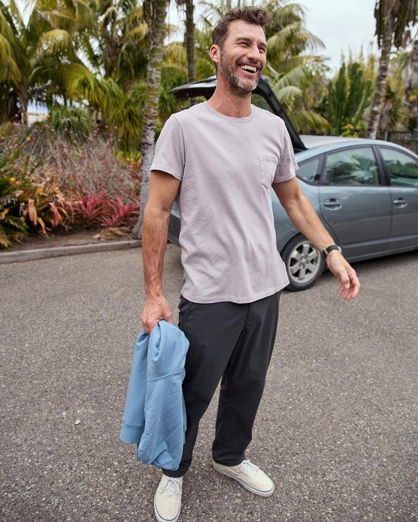 Outerknown Groovy Pocket Tee Sleet