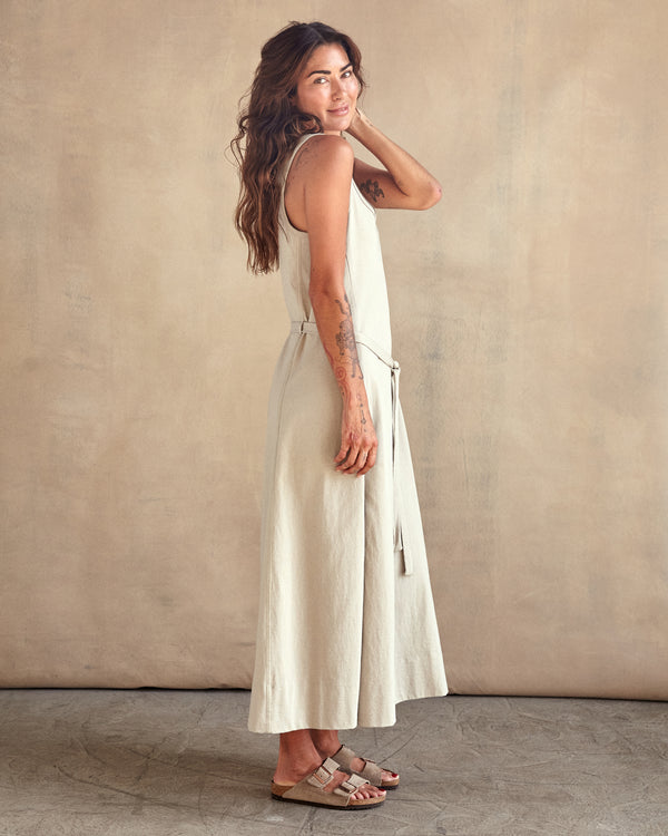 Outerknown Hermosa Tank Dress Faded Jade