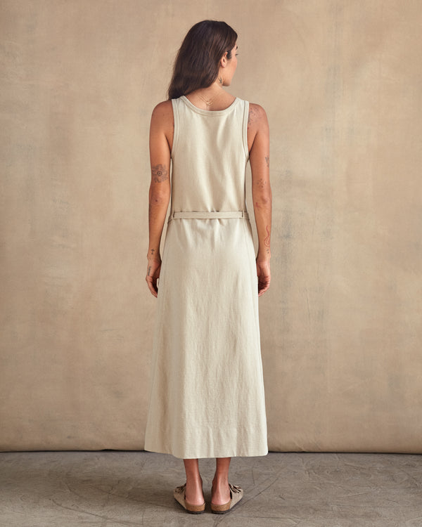 Outerknown Hermosa Tank Dress Faded Jade