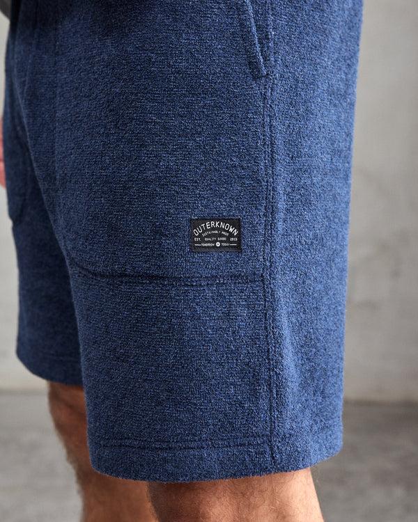 Outerknown Hightide Sweatshorts Heather Indigo