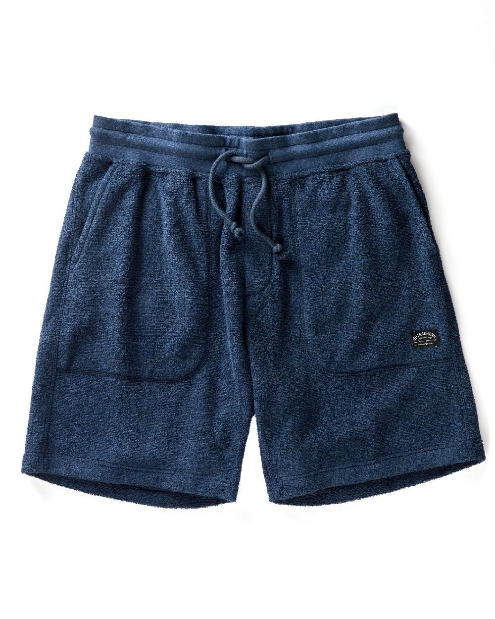 outerknown Hightide Sweatshorts Heather Indigo