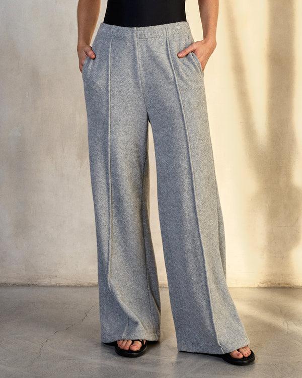 Outerknown Hightide Wide Leg Pant Heather Grey