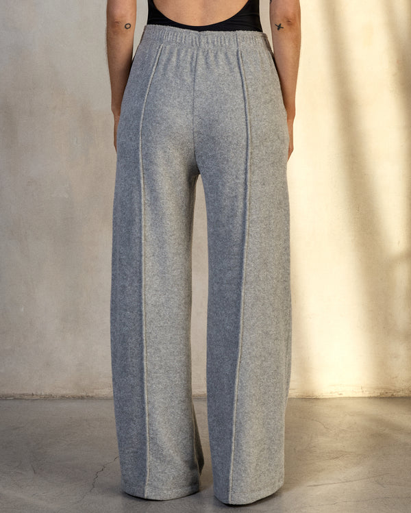 Outerknown Hightide Wide Leg Pant Heather Grey