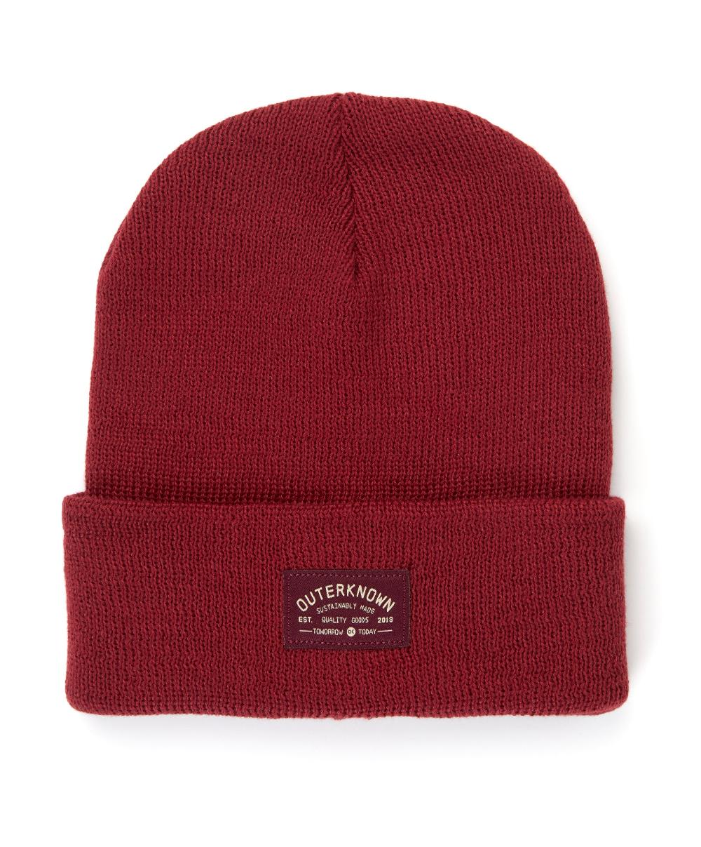 outerknown Industrial Outerknown Tall Beanie Wine