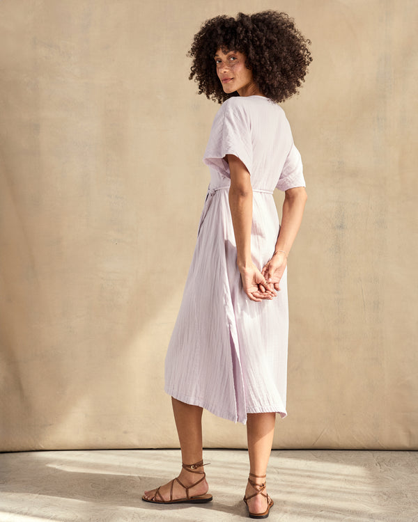 Outerknown Luna Wrap Dress Daybreak