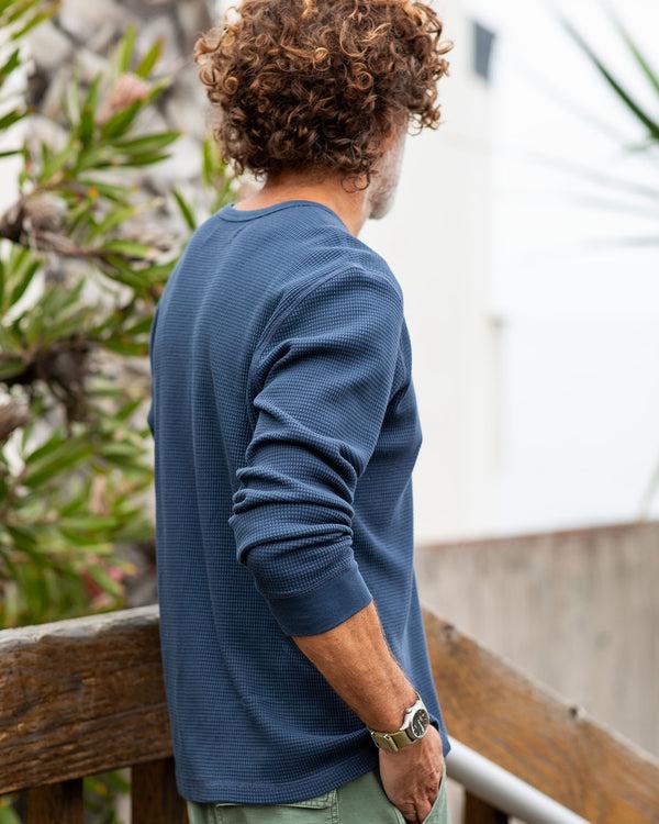 Outerknown Maritime Waffle Henley Big Dipper