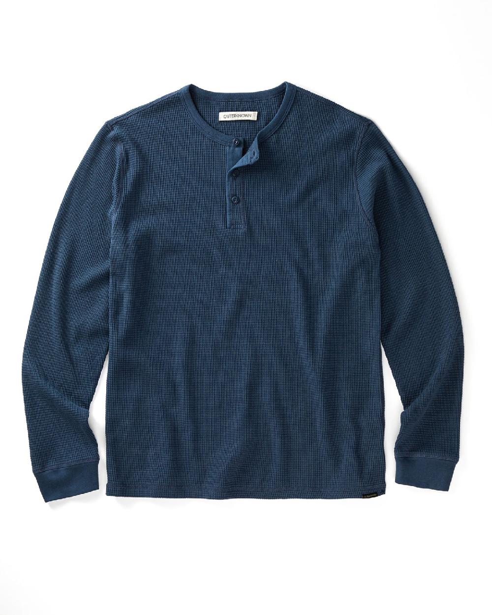 outerknown Maritime Waffle Henley Big Dipper