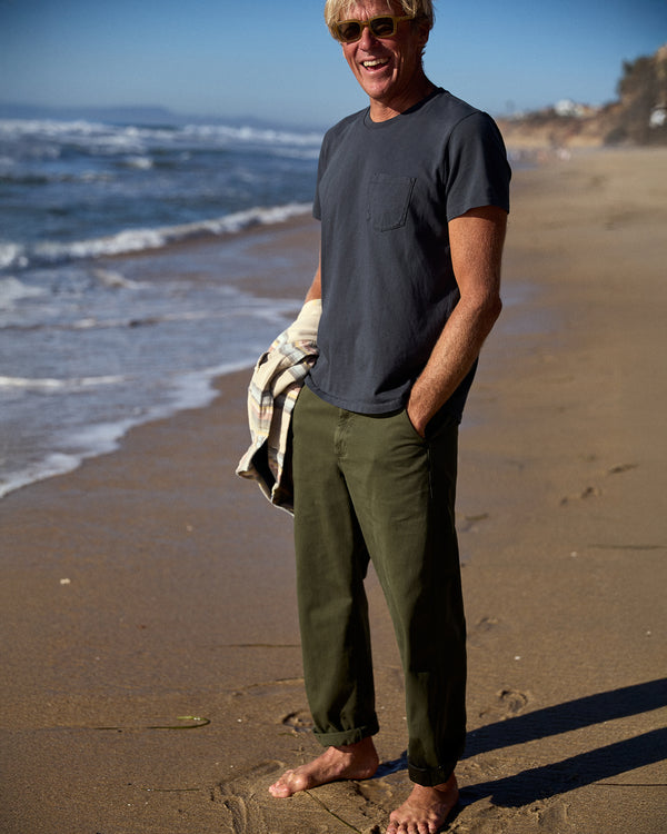 Outerknown Nomad Baggy Chino Black Olive