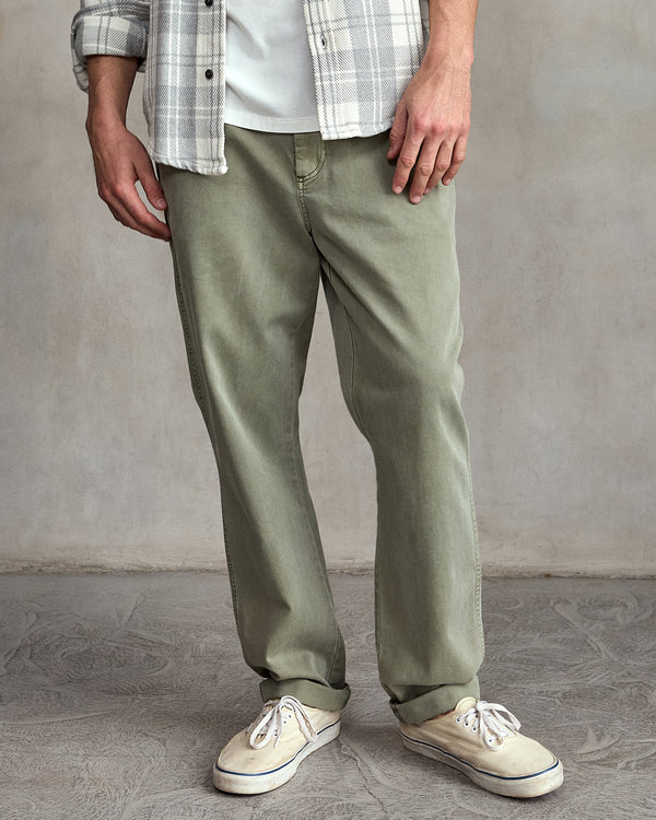 Outerknown Nomad Chino Faded Olive