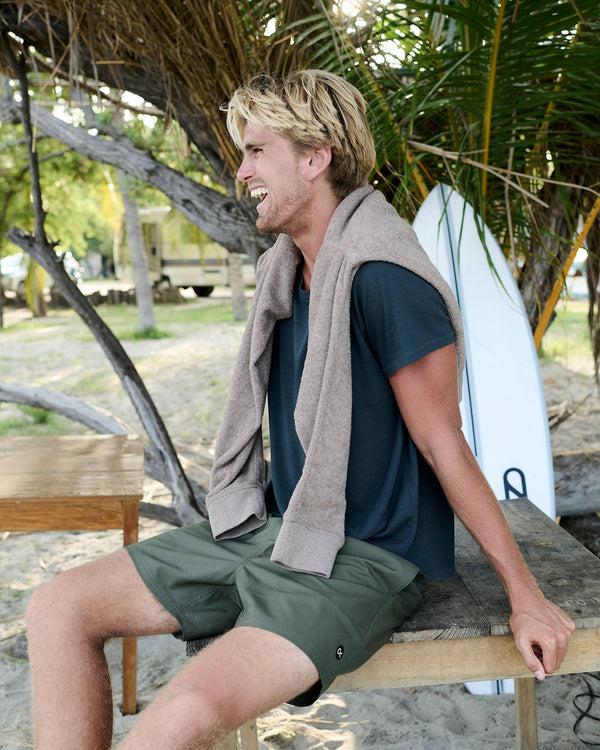 Outerknown Nomadic Volley Deep Olive