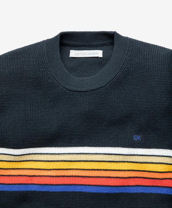 Outerknown Nostalgic Sweater OK Black Rainbow