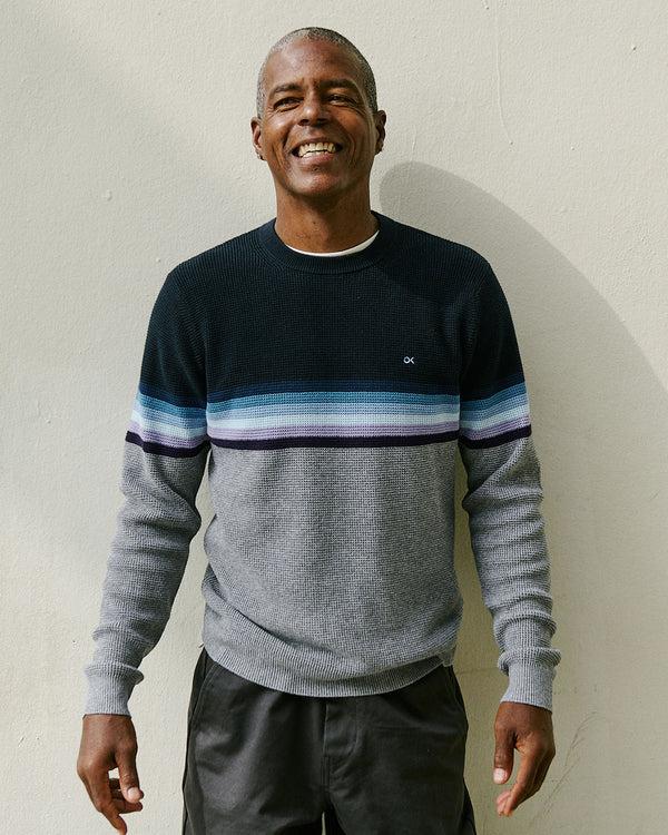 Outerknown Nostalgic Sweater OK Lilac Rainbow