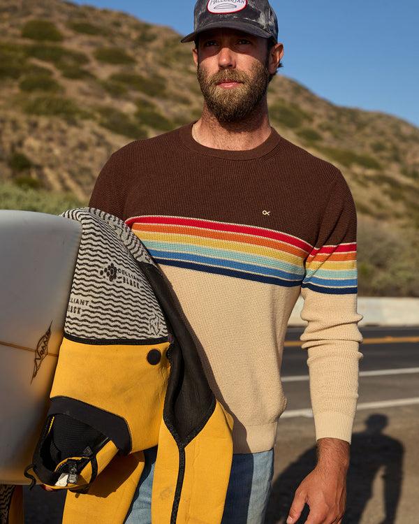 Outerknown Nostalgic Sweater OK Warm Rainbow