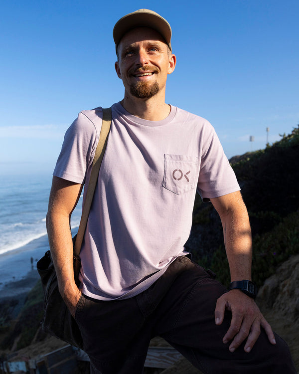 Outerknown OK Stencil Pocket Tee Nirvana