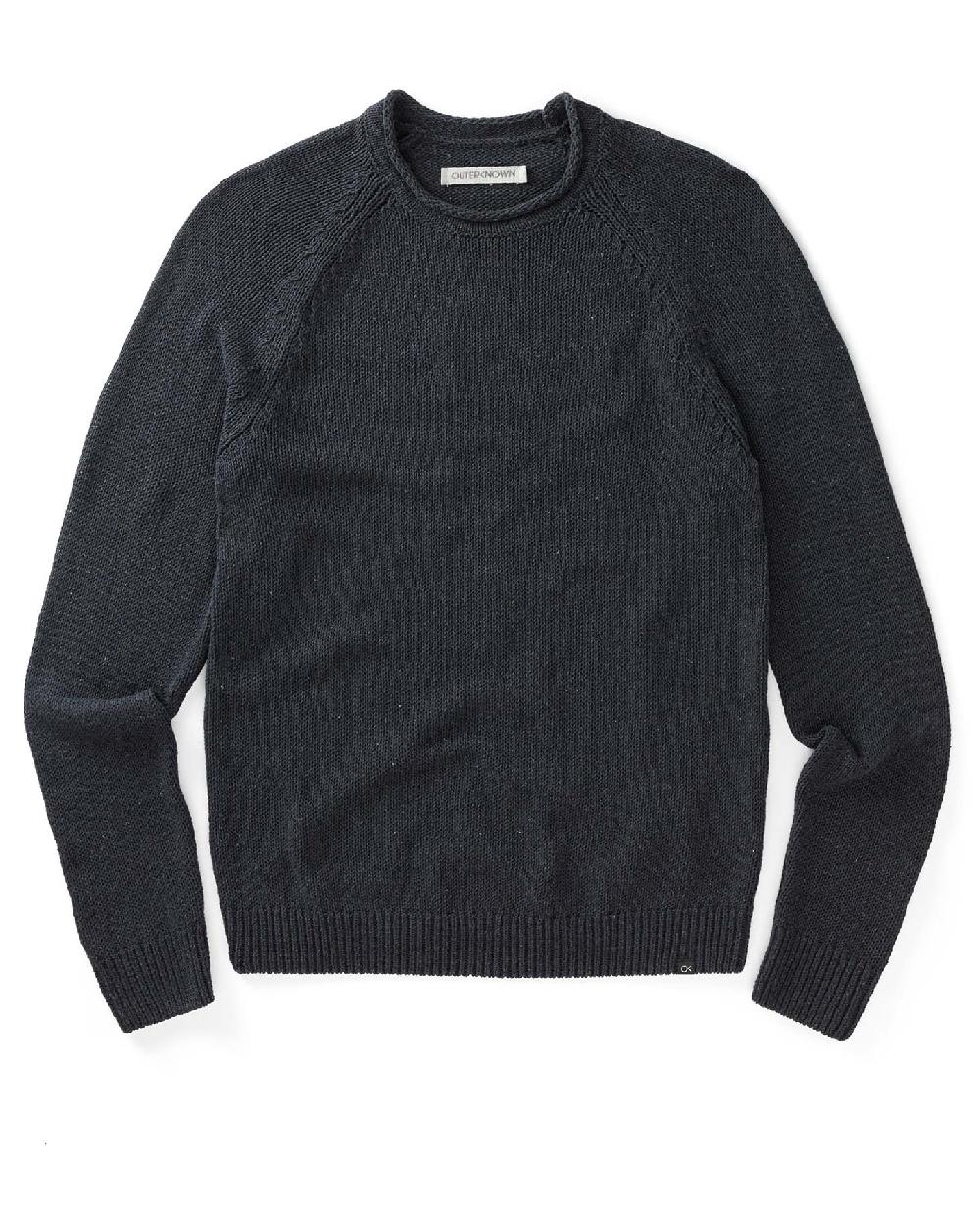 outerknown Pacifica Sweater Washed Black