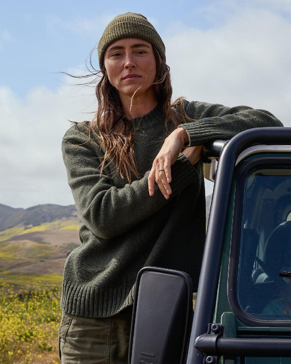 outerknown Roma Sweater Olive