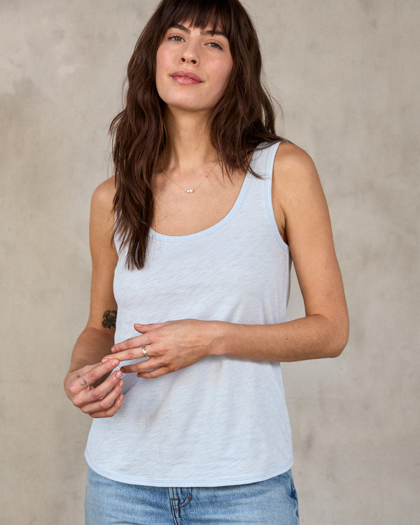 Outerknown Saltwater Slub Tank Clear Day