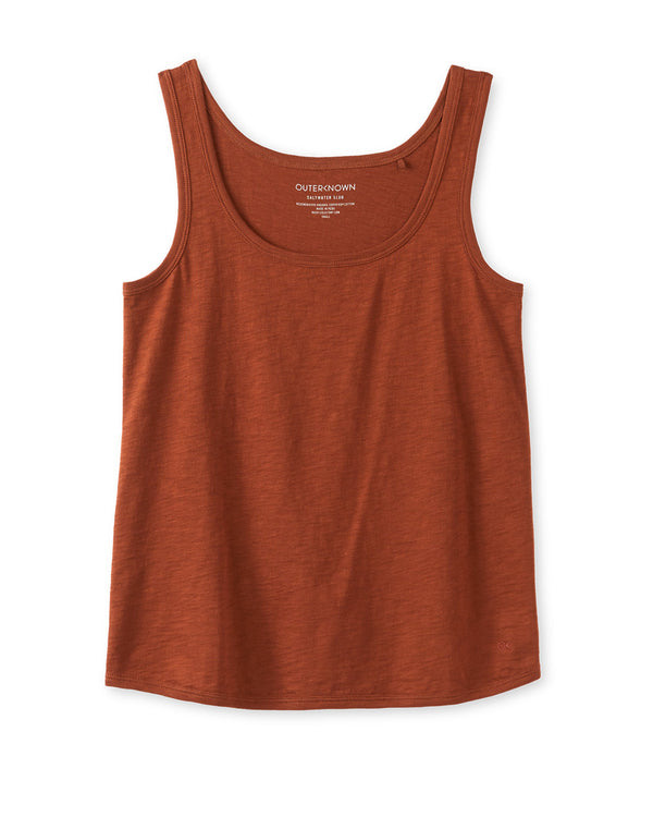 Outerknown Saltwater Slub Tank Copper