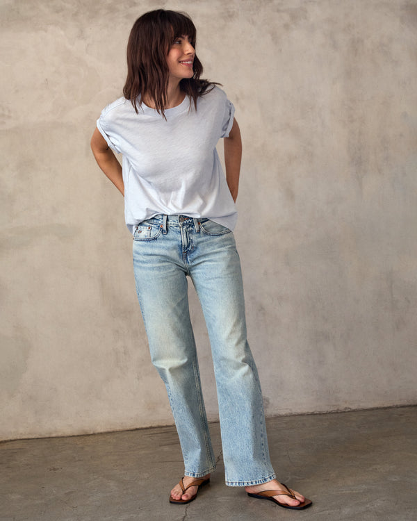 Outerknown Saltwater Slub Tee Clear Day