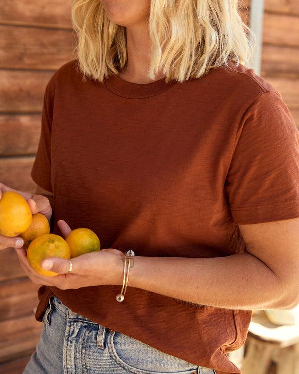 Outerknown Saltwater Slub Tee Copper