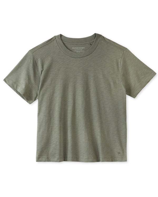 Outerknown Saltwater Slub Tee Dusty Marsh