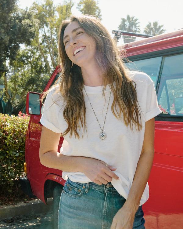 Outerknown Saltwater Slub Tee Salt