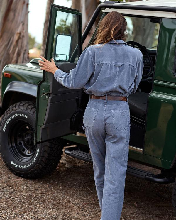 Outerknown Smith Cord Pant Washed Marine