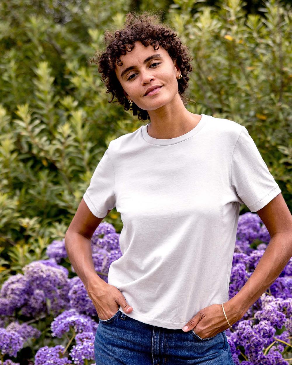 outerknown Sojourn Easy Tee Fog Grey