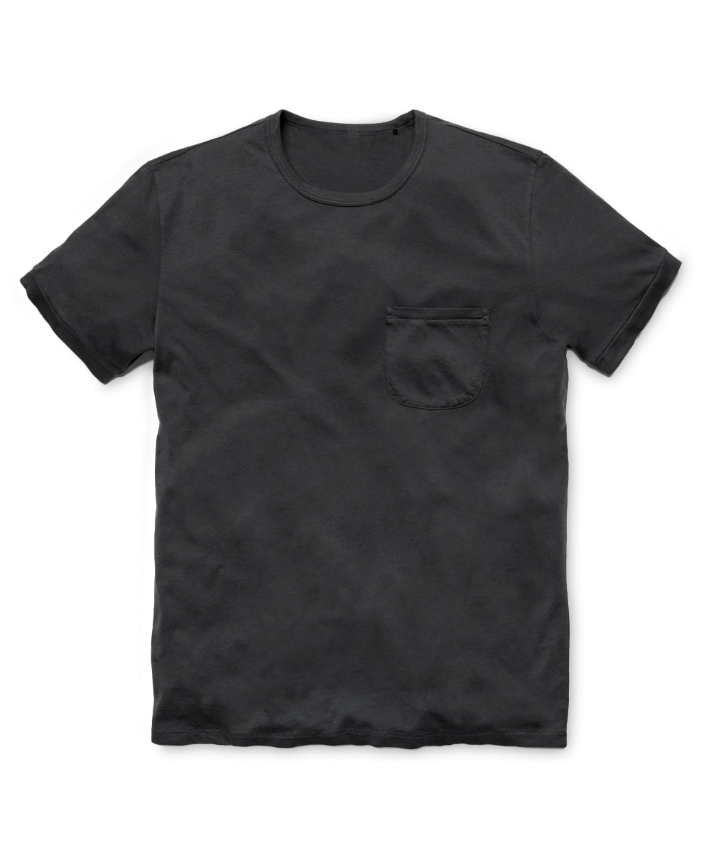 outerknown Sojourn Pocket Tee Bright Black
