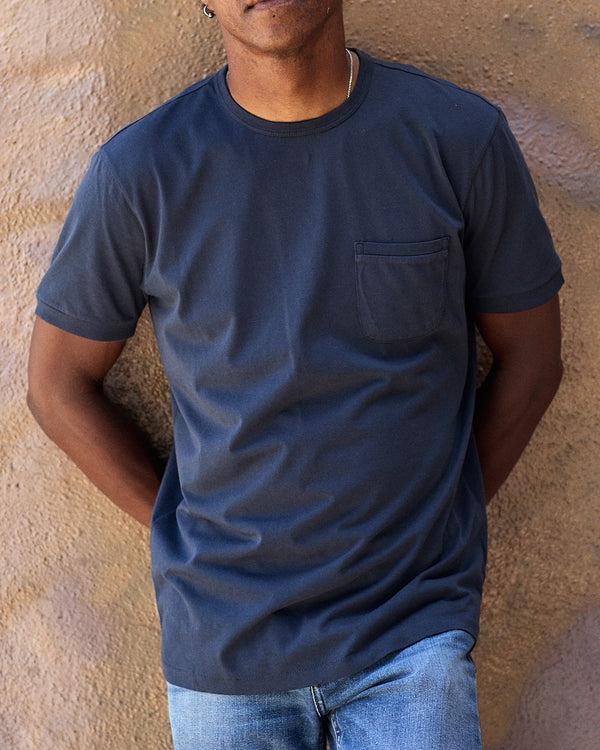 Outerknown Sojourn Pocket Tee Indigo