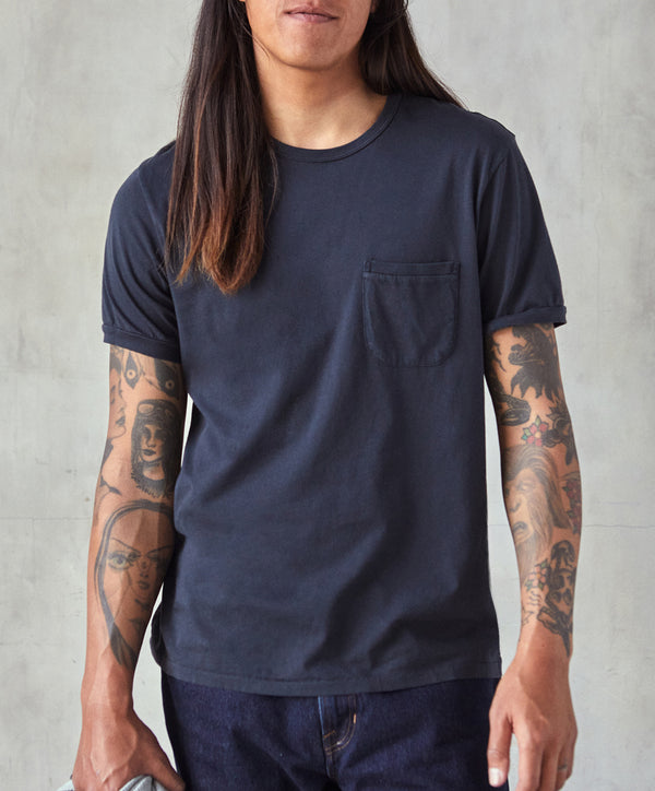 Outerknown Sojourn Pocket Tee Indigo