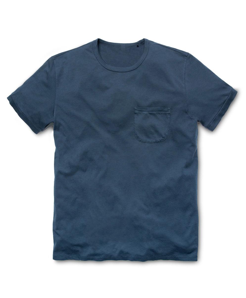 outerknown Sojourn Pocket Tee Indigo