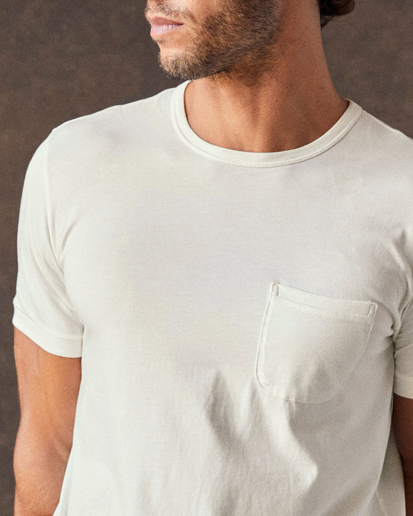 Outerknown Sojourn Pocket Tee Salt